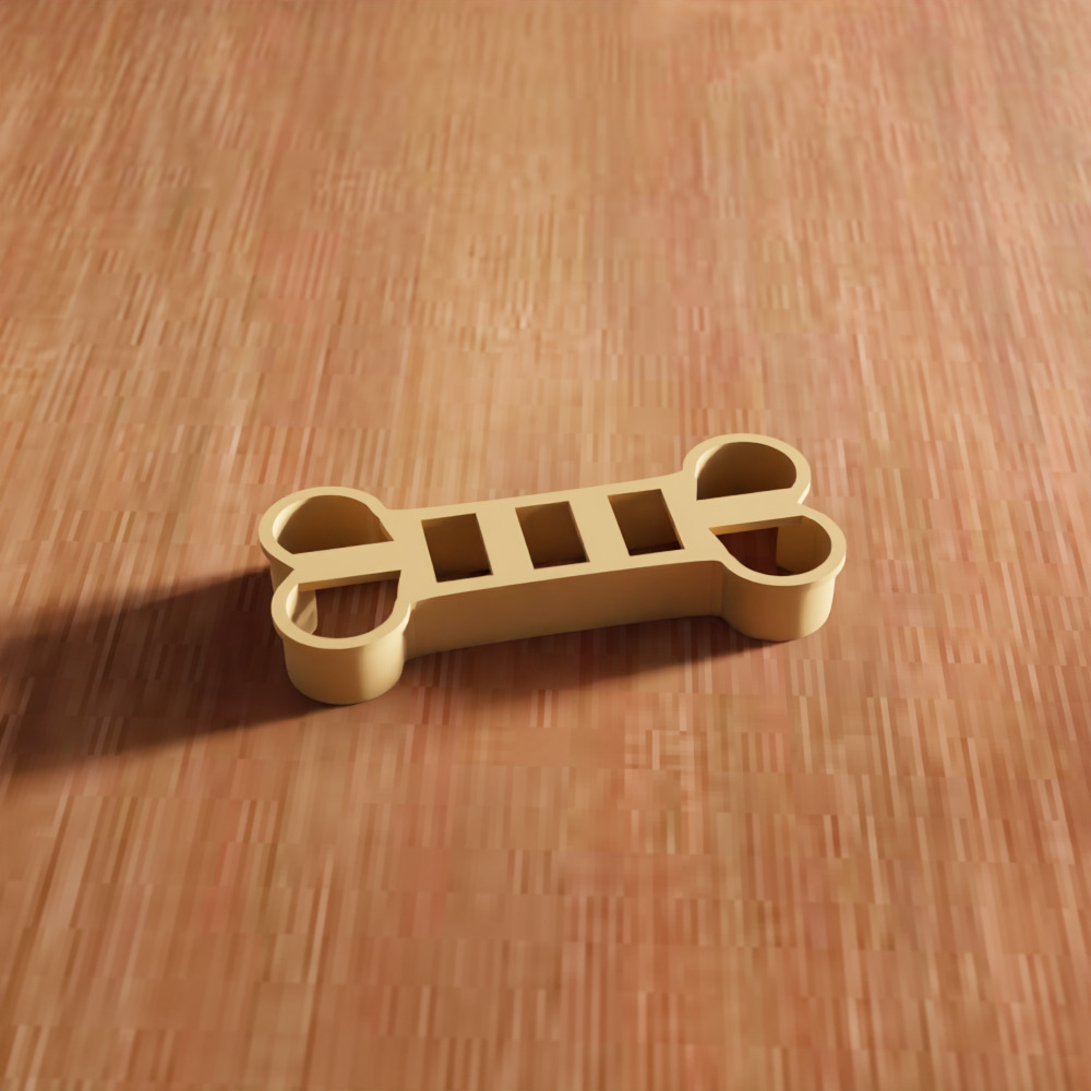 Bone Cookie Cutter STL File - 142 3D print model_3