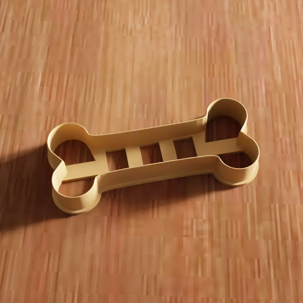 Bone Cookie Cutter STL File - 142 3D print model_0