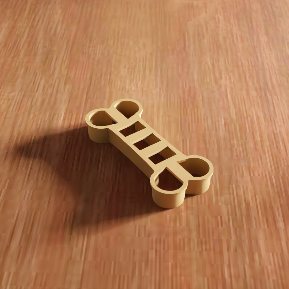 Bone Cookie Cutter STL File - 142 3D print model_2