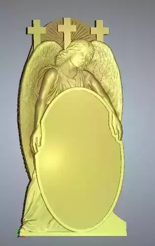 angel 21 with black frame 