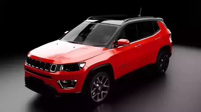 JEEP COMPASS 2021 3D Model