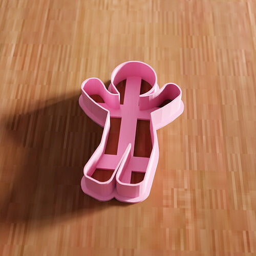 Human Cookies Cutter STL File - 140 3D print model