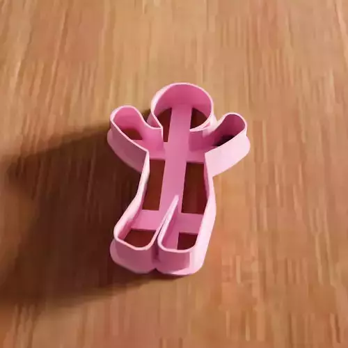 Human Cookies Cutter STL File - 140 3D print model