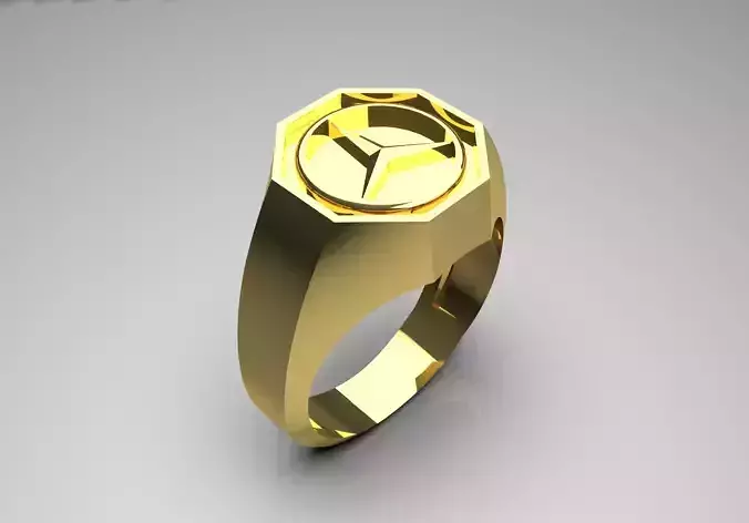 Luxury man ring Mercedes-Benz design model mr0037