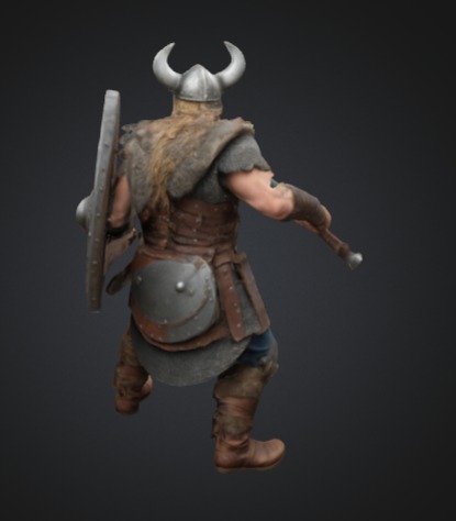 Viking Model Most  3D print model_2