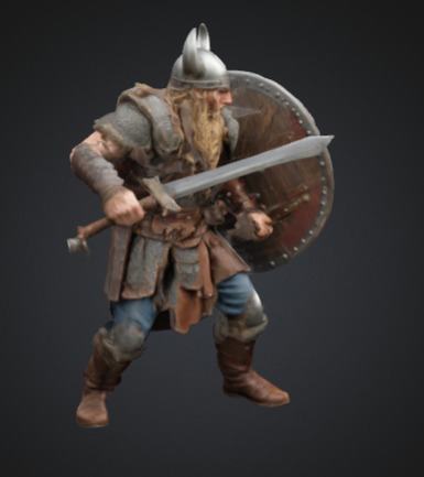 Viking Model Most  3D print model_3