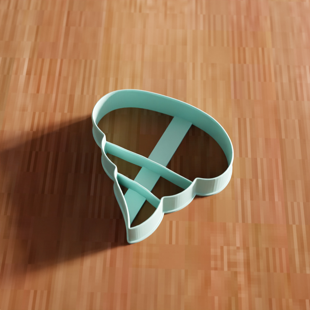 Poop Cookie Cutter STL File - 138 3D print model_2