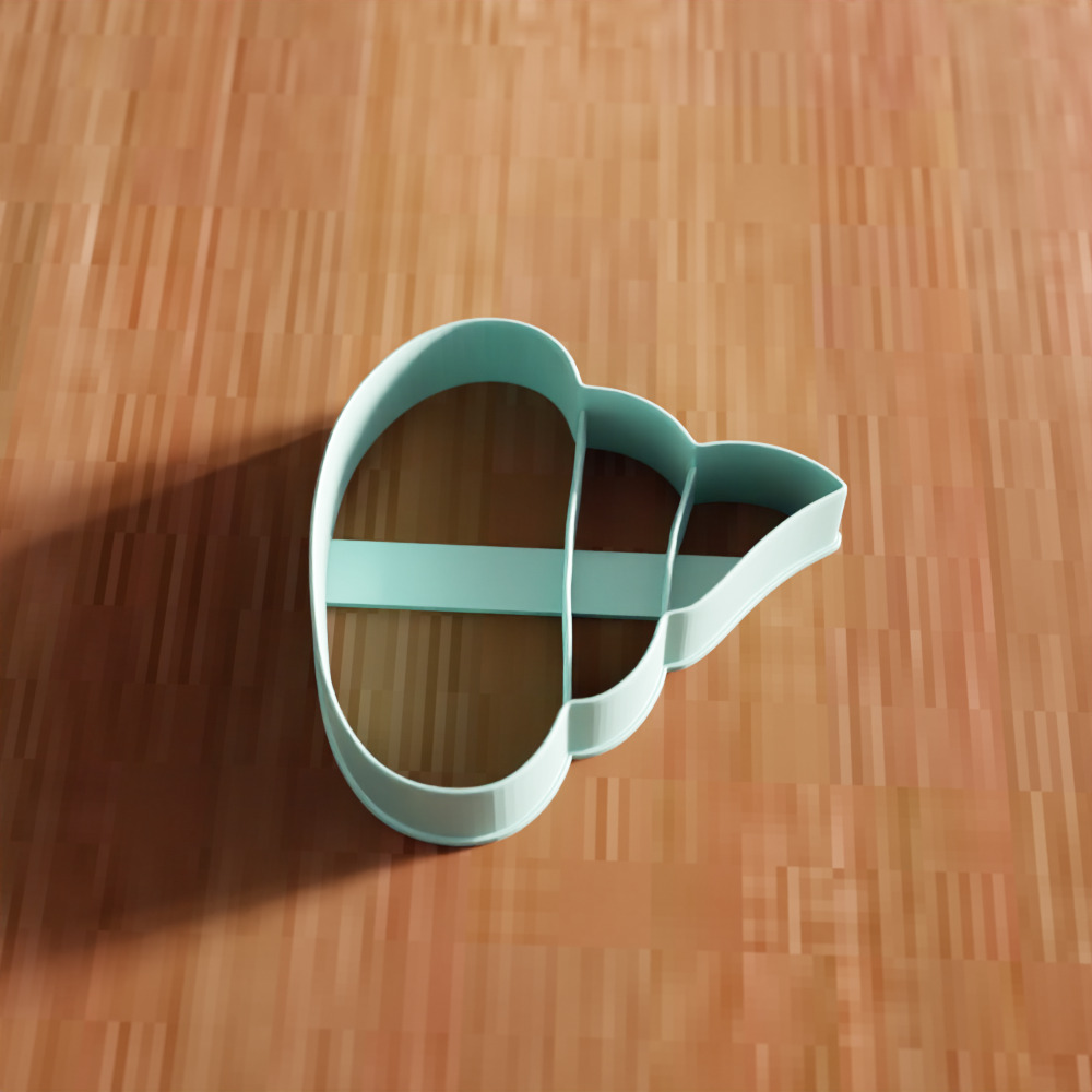 Poop Cookie Cutter STL File - 138 3D print model_1