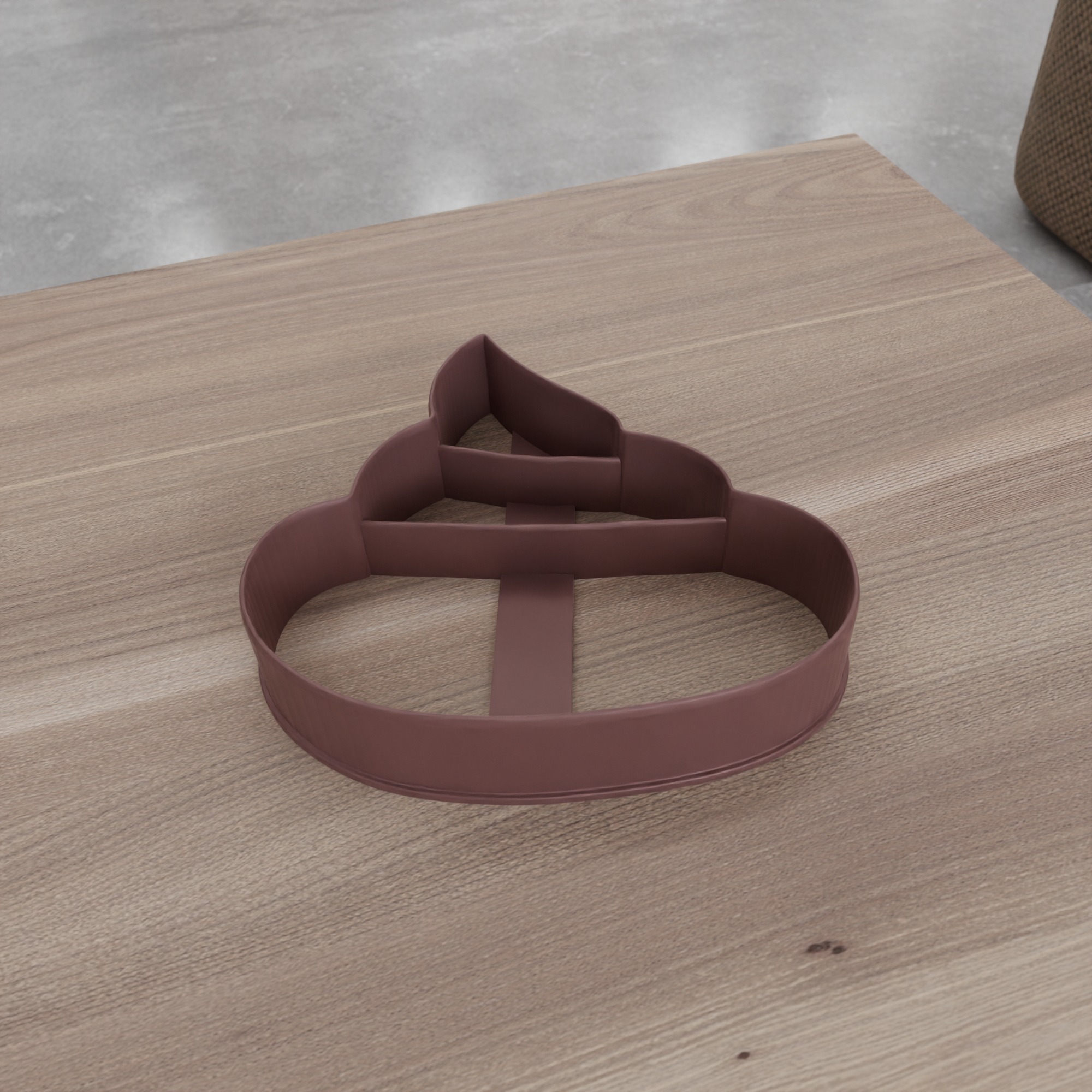 Poop Cookie Cutter STL File - 138 3D print model_8