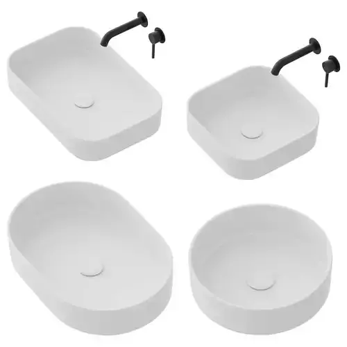 Washbasin Cielo Shui Comfort 3D model