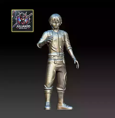 Shoto Todoriki My Hero Academia 3D print model