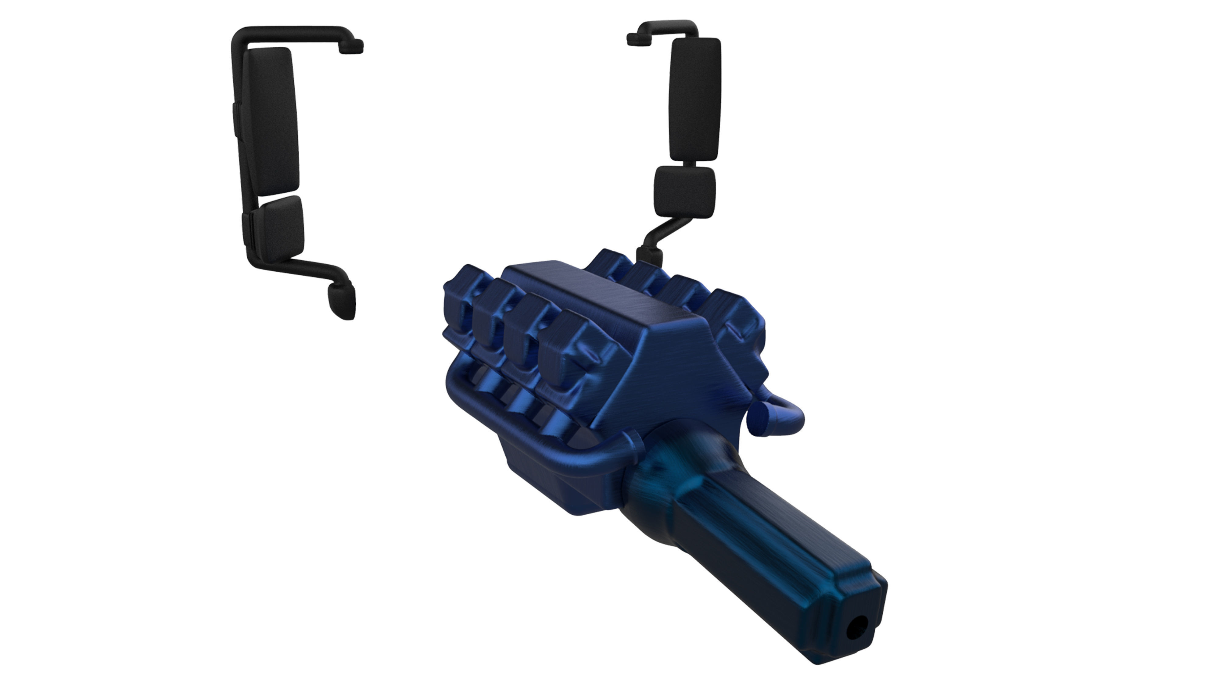 Free download Mirror and Engine SK Series Truck 3DPrintable STL  Free 3D print model_4