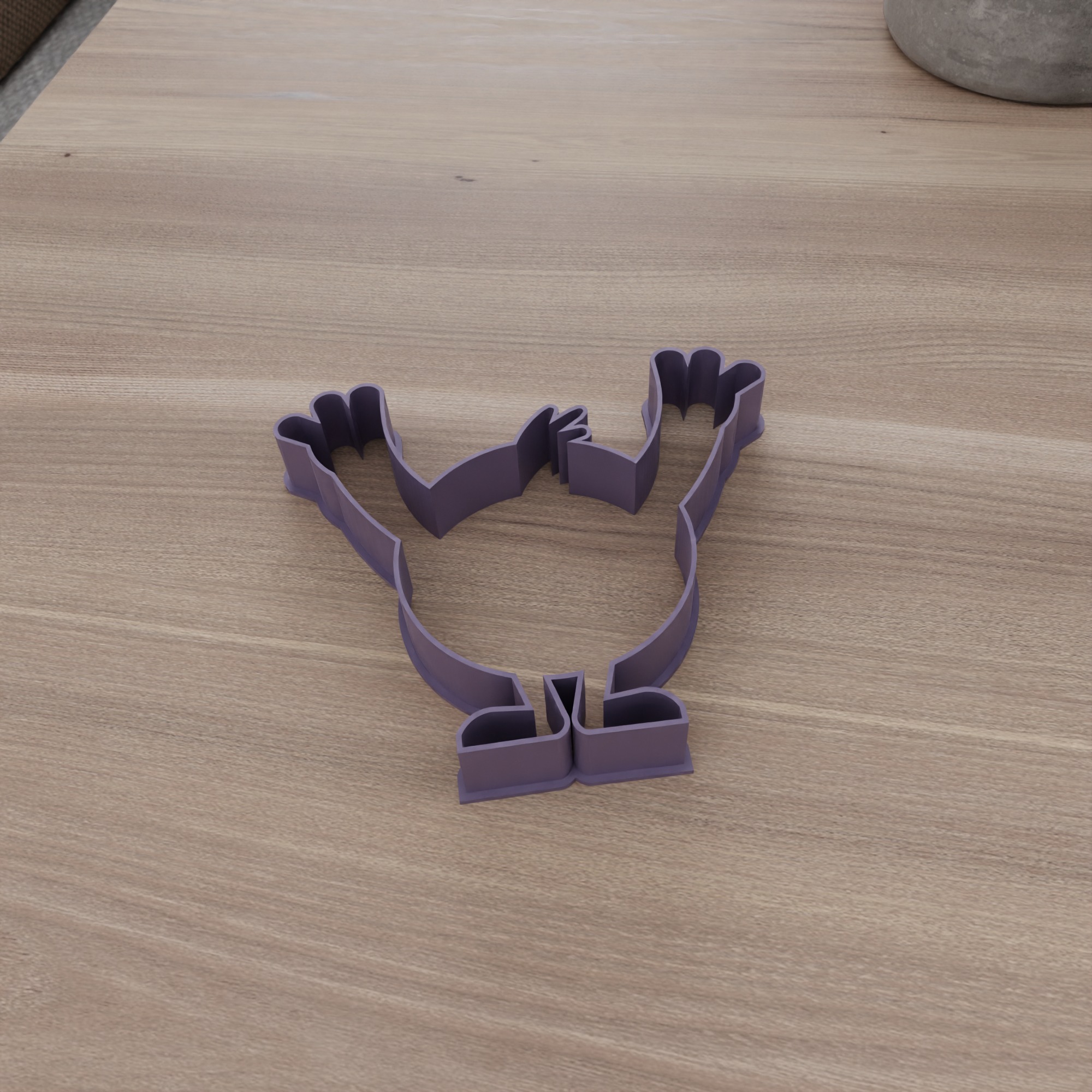 Cute Cookie Cutter STL File - 132 3D print model_8