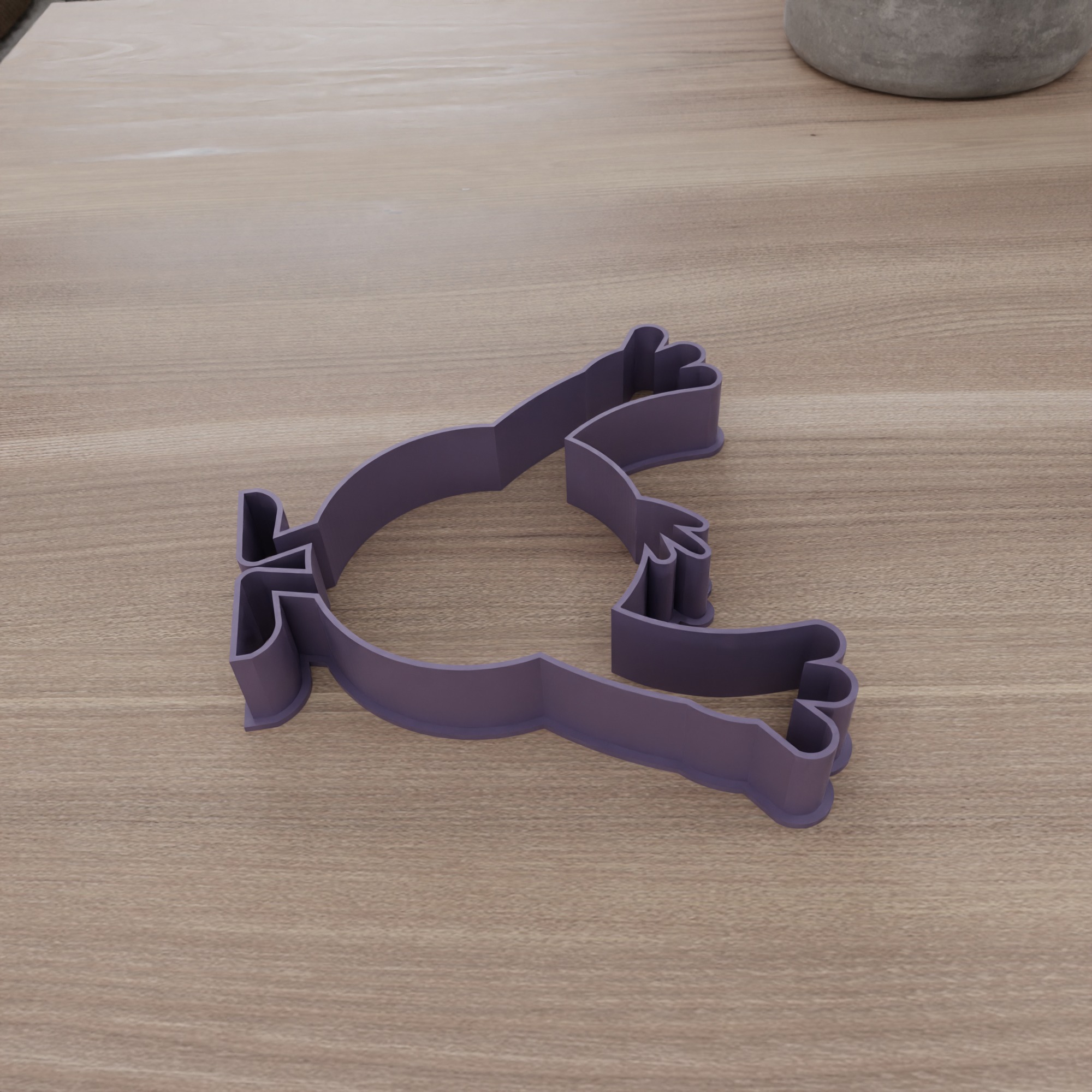 Cute Cookie Cutter STL File - 132 3D print model_10