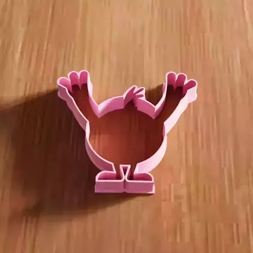 Cute Cookie Cutter STL File - 132 3D print model