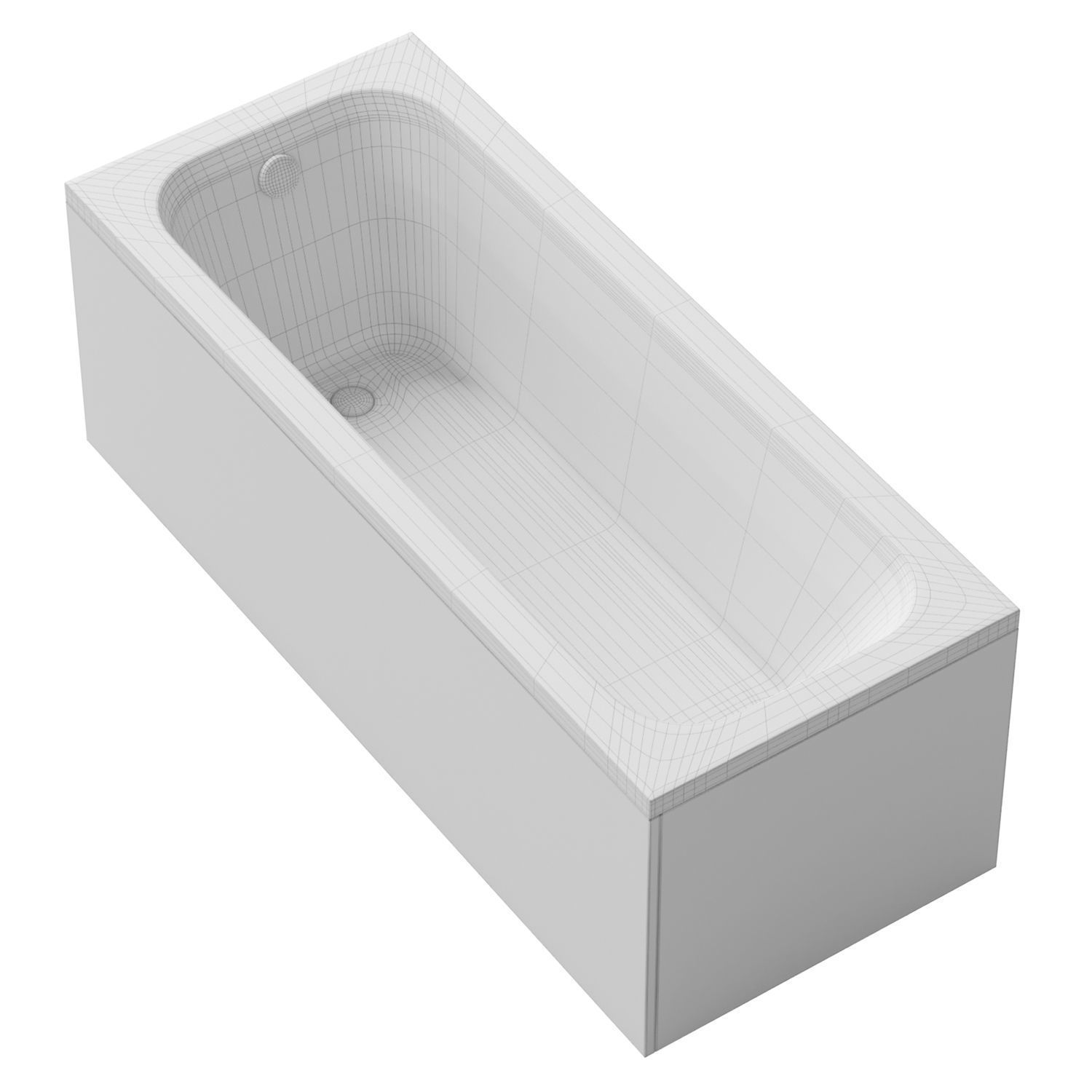 Bathtub Radaway MIA 3D model_3