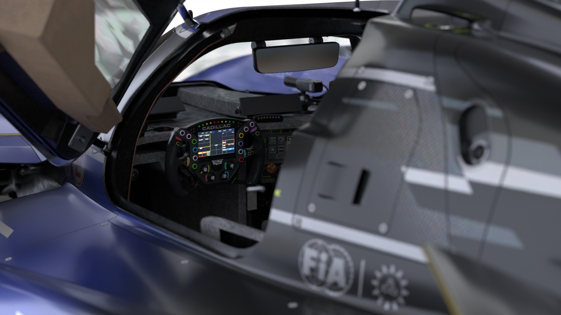 Cadillac V Series R 2023 3D model_17