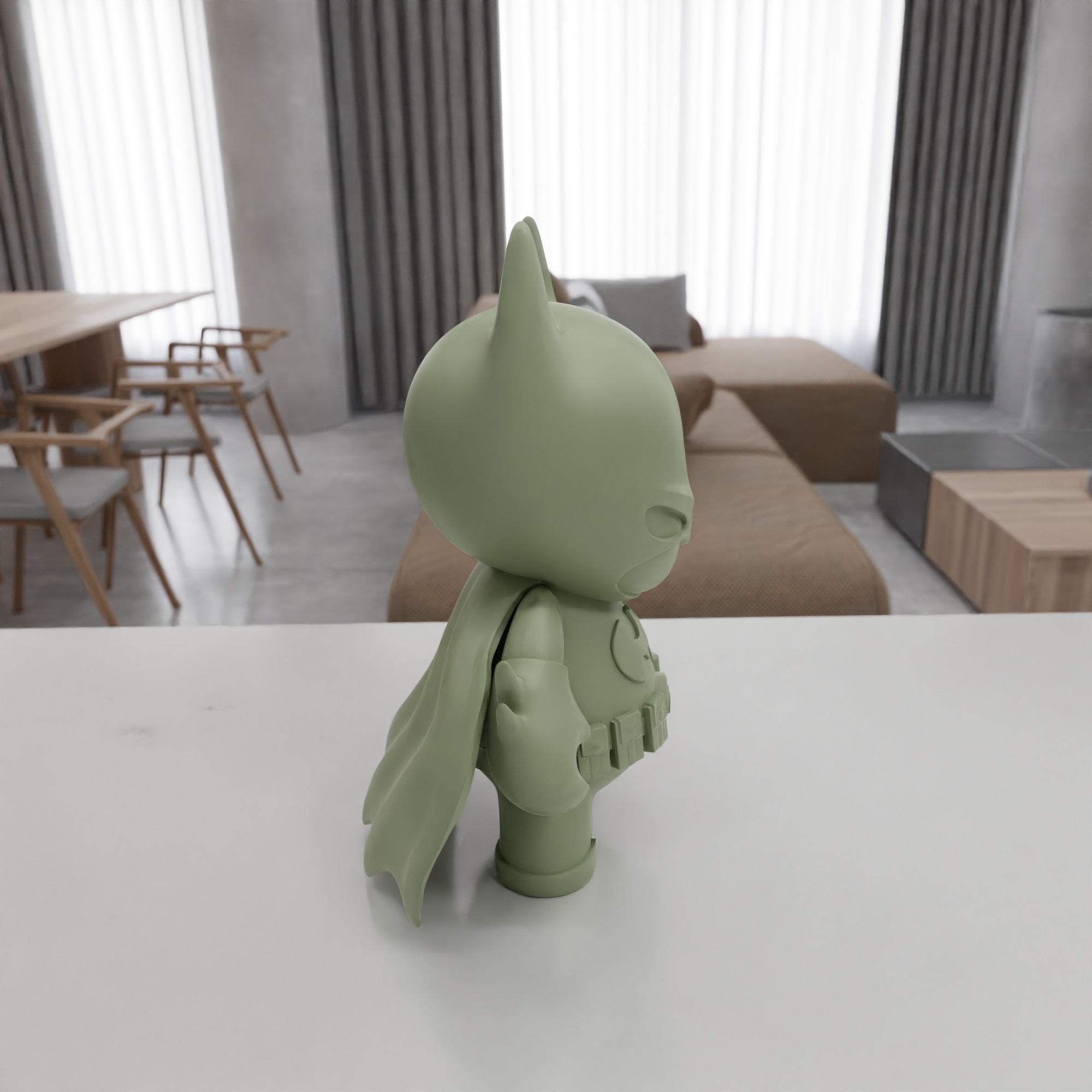 Batman Action Figure STL File - 128 3D print model_12