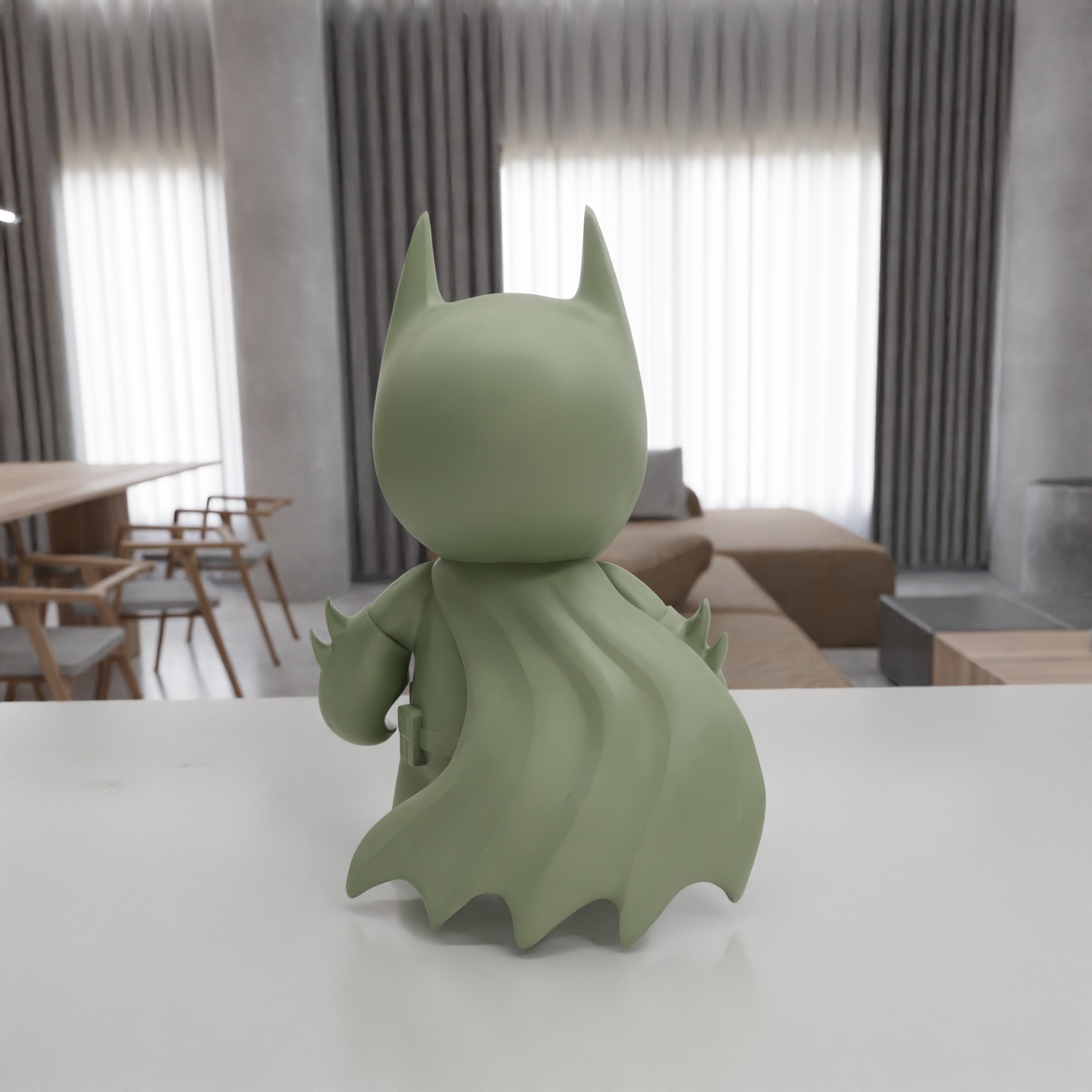 Batman Action Figure STL File - 128 3D print model_11