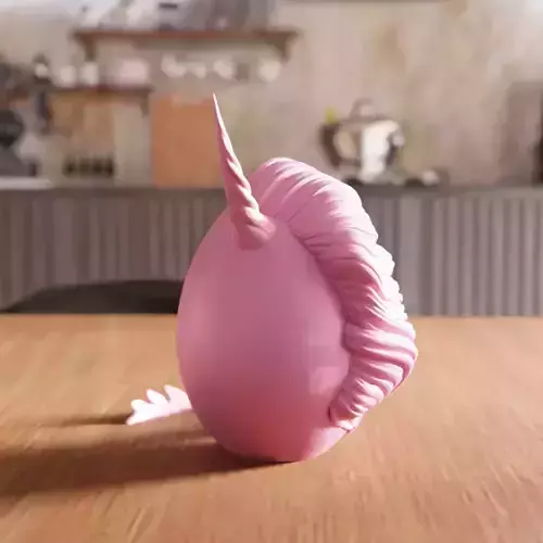 Unicorn Egg STL File - 127