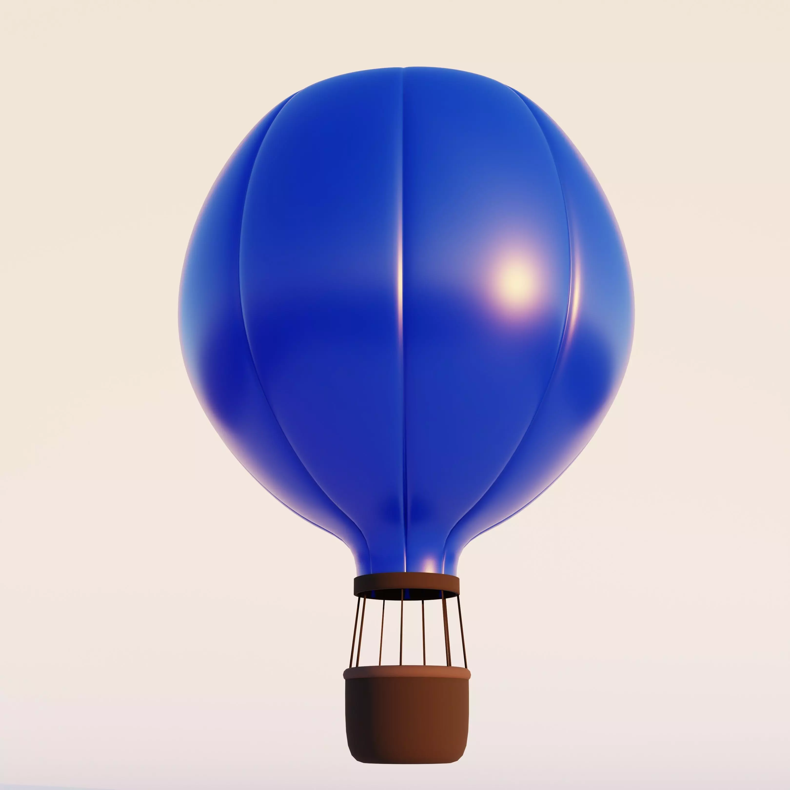 Hot Air Ballon 3D model_0