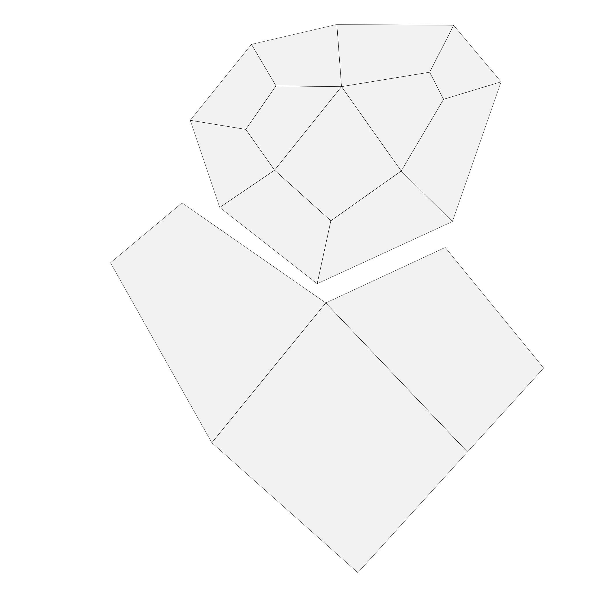 Chest Low-poly 3D model_8