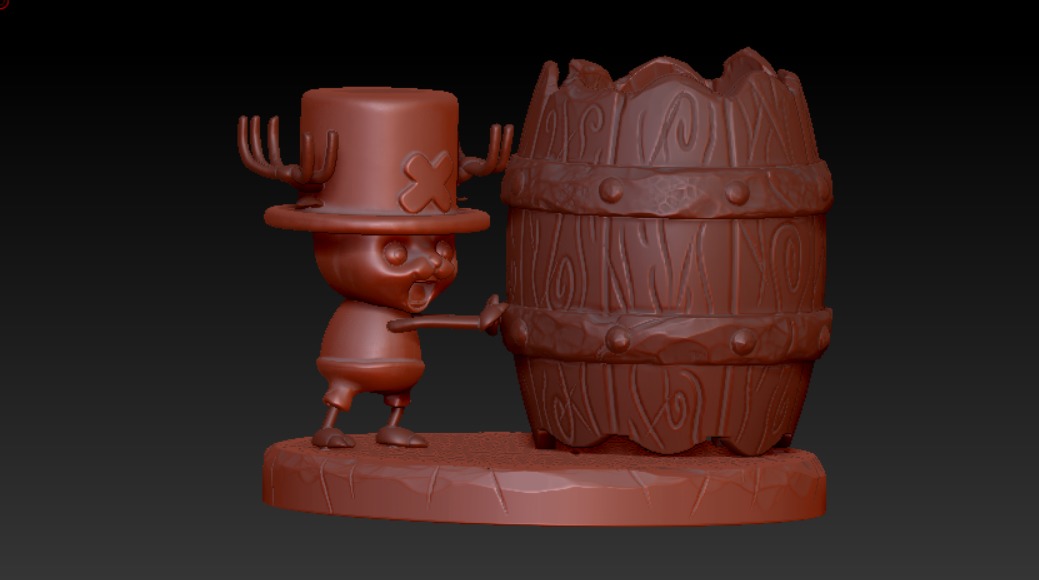 Tonny Tonny Chopper 3D print model_3