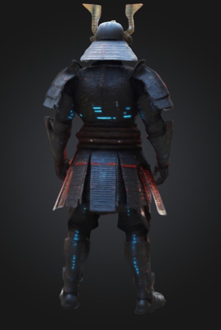 Samurai Hawk 3D print model_1