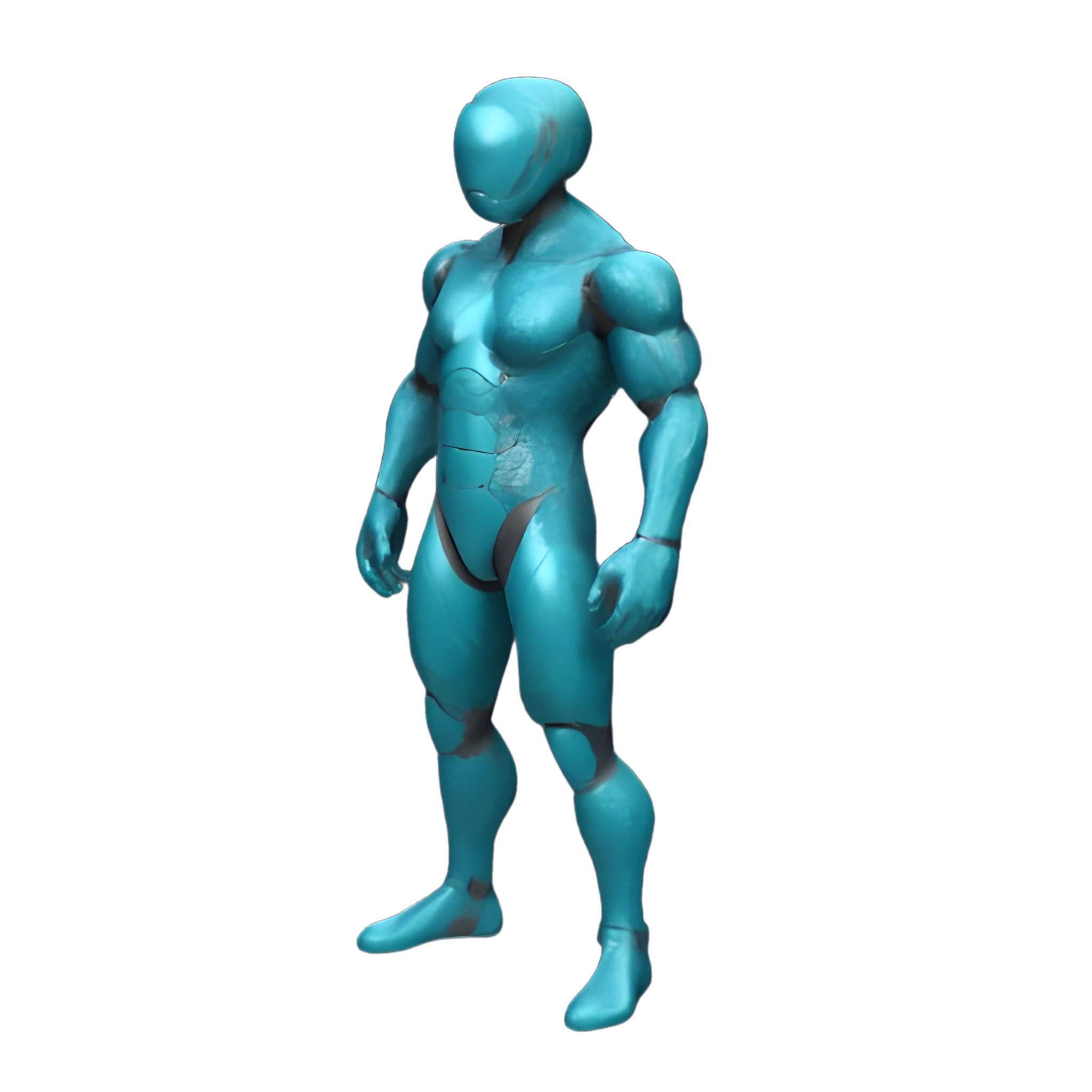 Cyber Squad Character Collection 3D print model_2