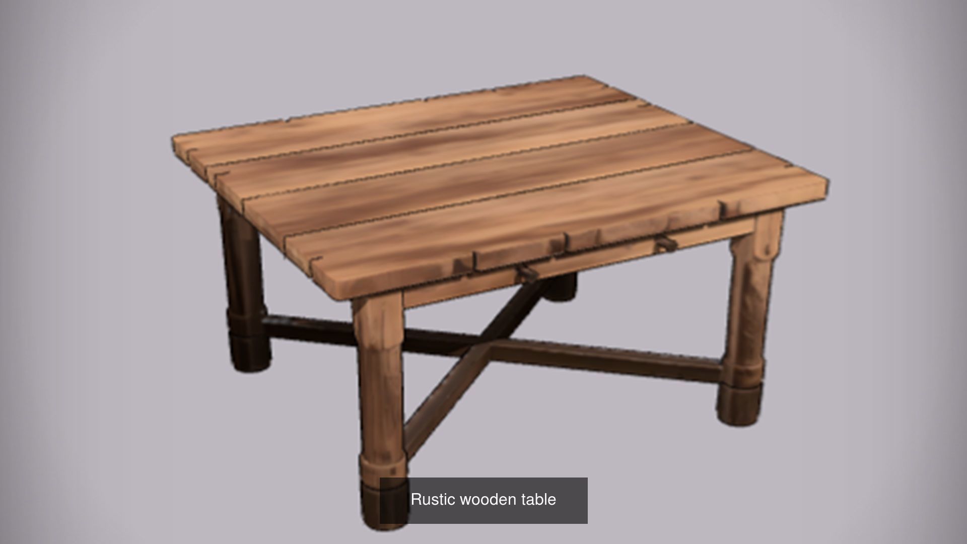 All type of Table 3D model Game ready 3D Model Collection_27