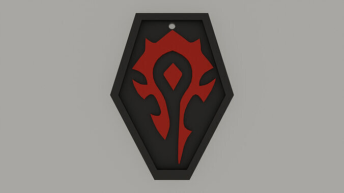 Horde Earring 3D print model