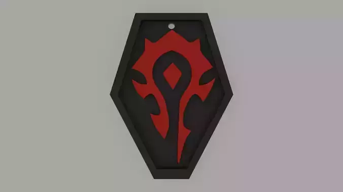 Horde Earring 3D print model