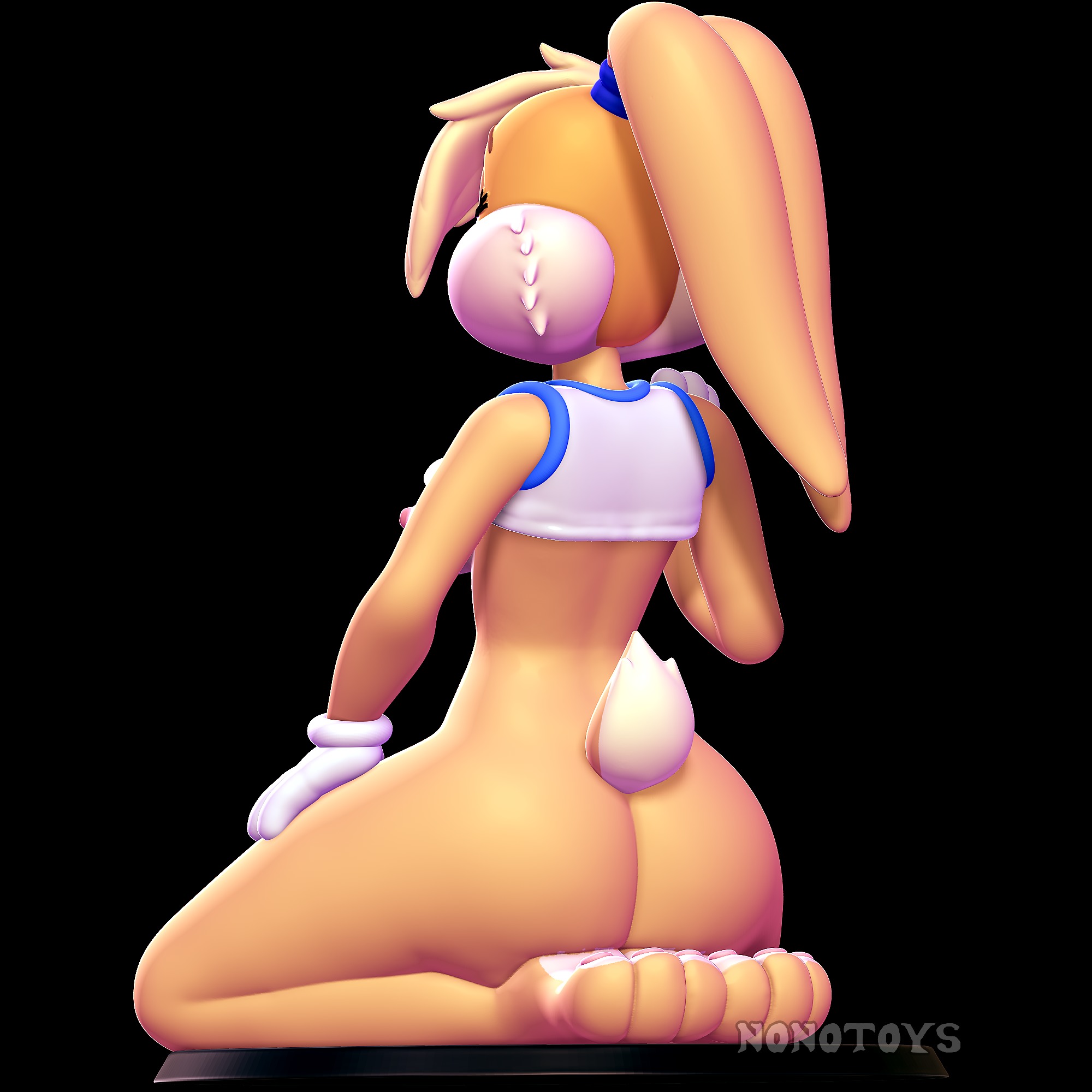 Lola Bunny NSFW and SFW 3D print model_3