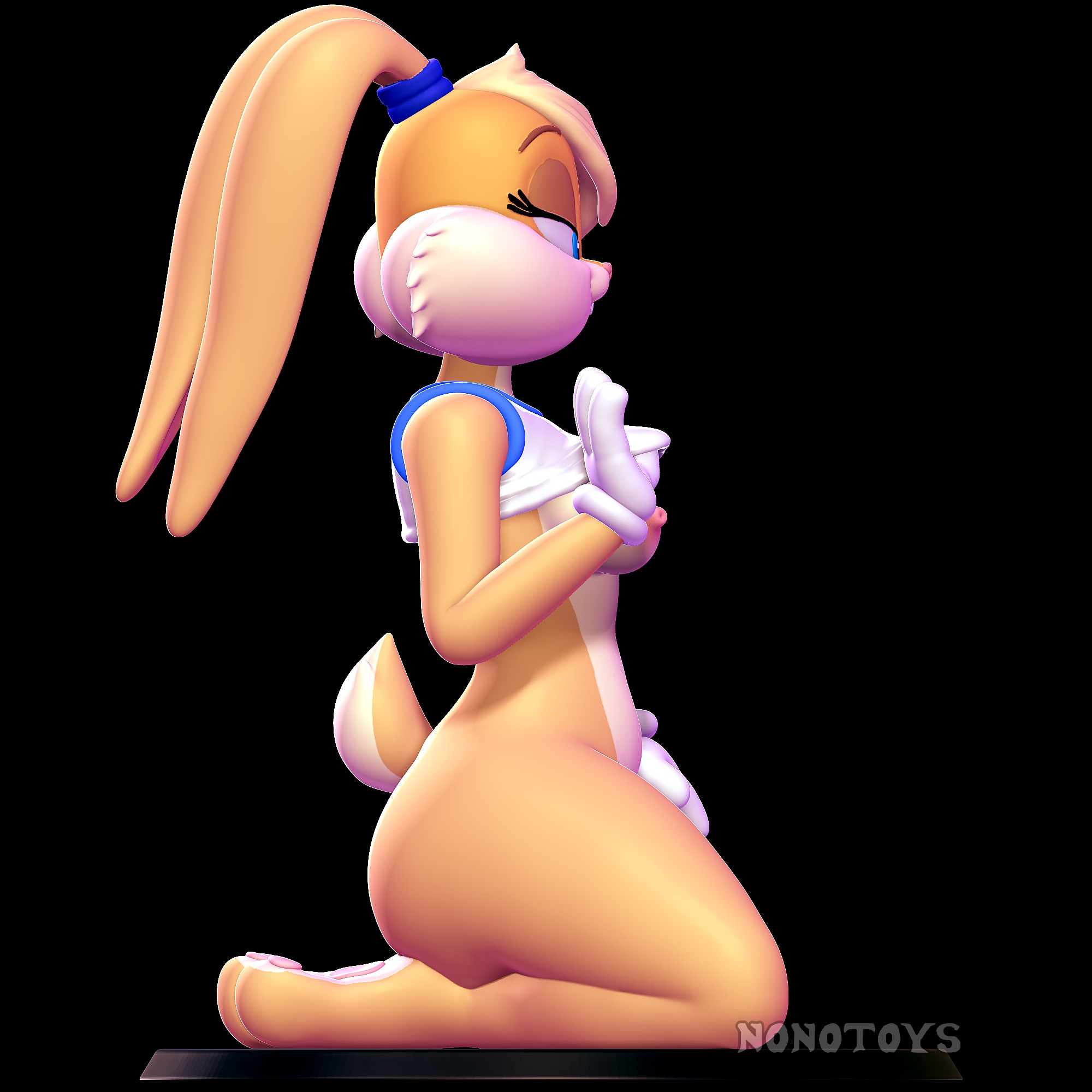 Lola Bunny NSFW and SFW 3D print model_2