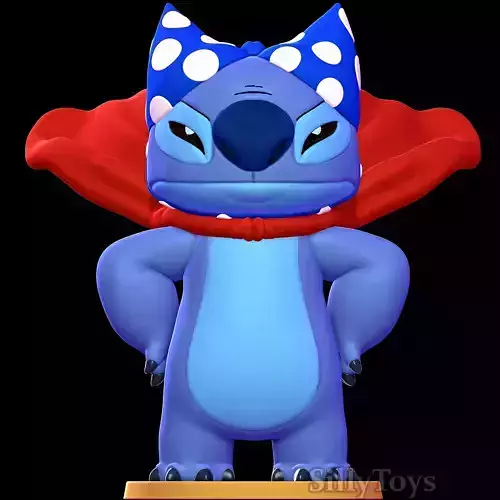 SuperHero Stitch - Lilo and Stitch 3D print model