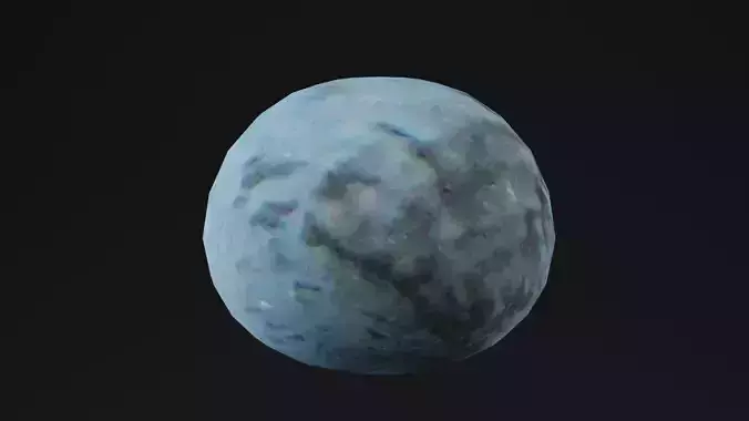 Single Blueberry Fruit