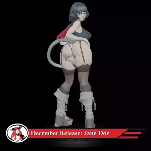 Jane Doe  3D print model