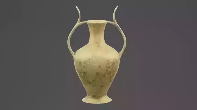 Ancient Golden Urn 