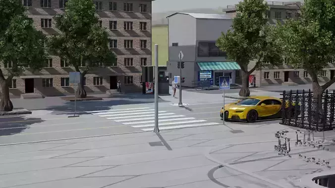 CITY AND BUGATTI CHIRON