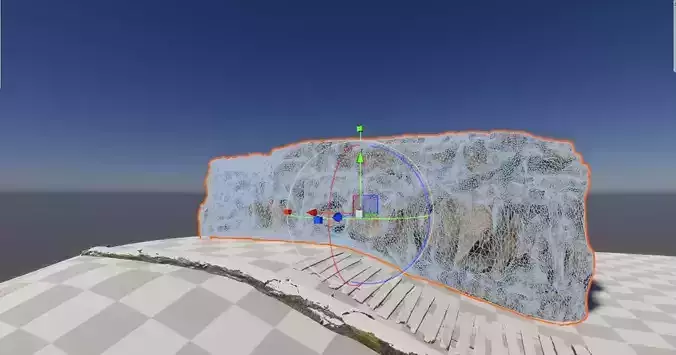 Unity Ultimate Terrain-Mesh Tools 3D model