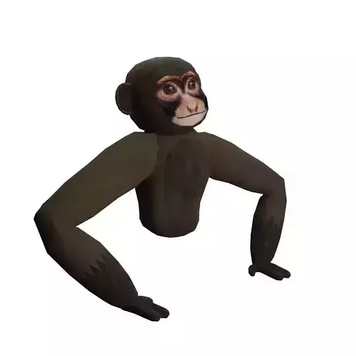 Gorilla Tag Starter Player Model Low-poly 3D model