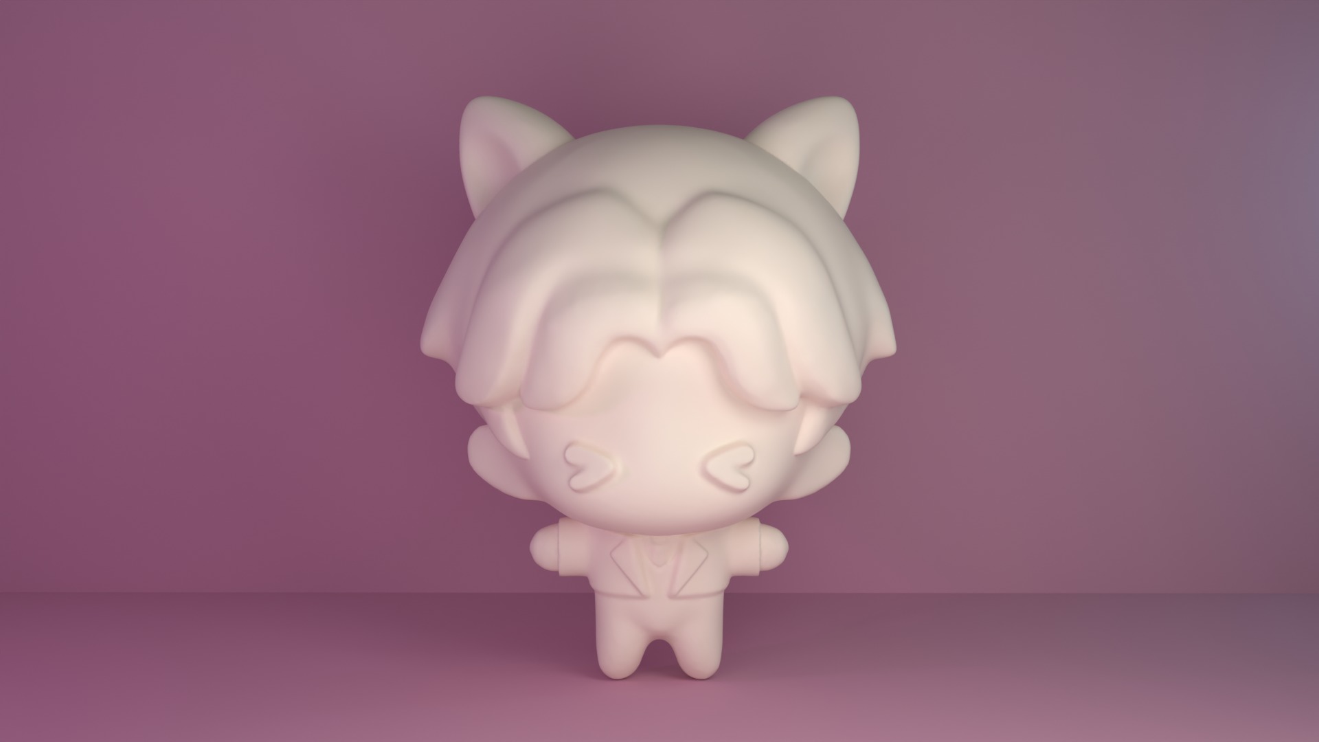 Rafayel Cat Love and Deepspace 3d print model printable 3D print model_3