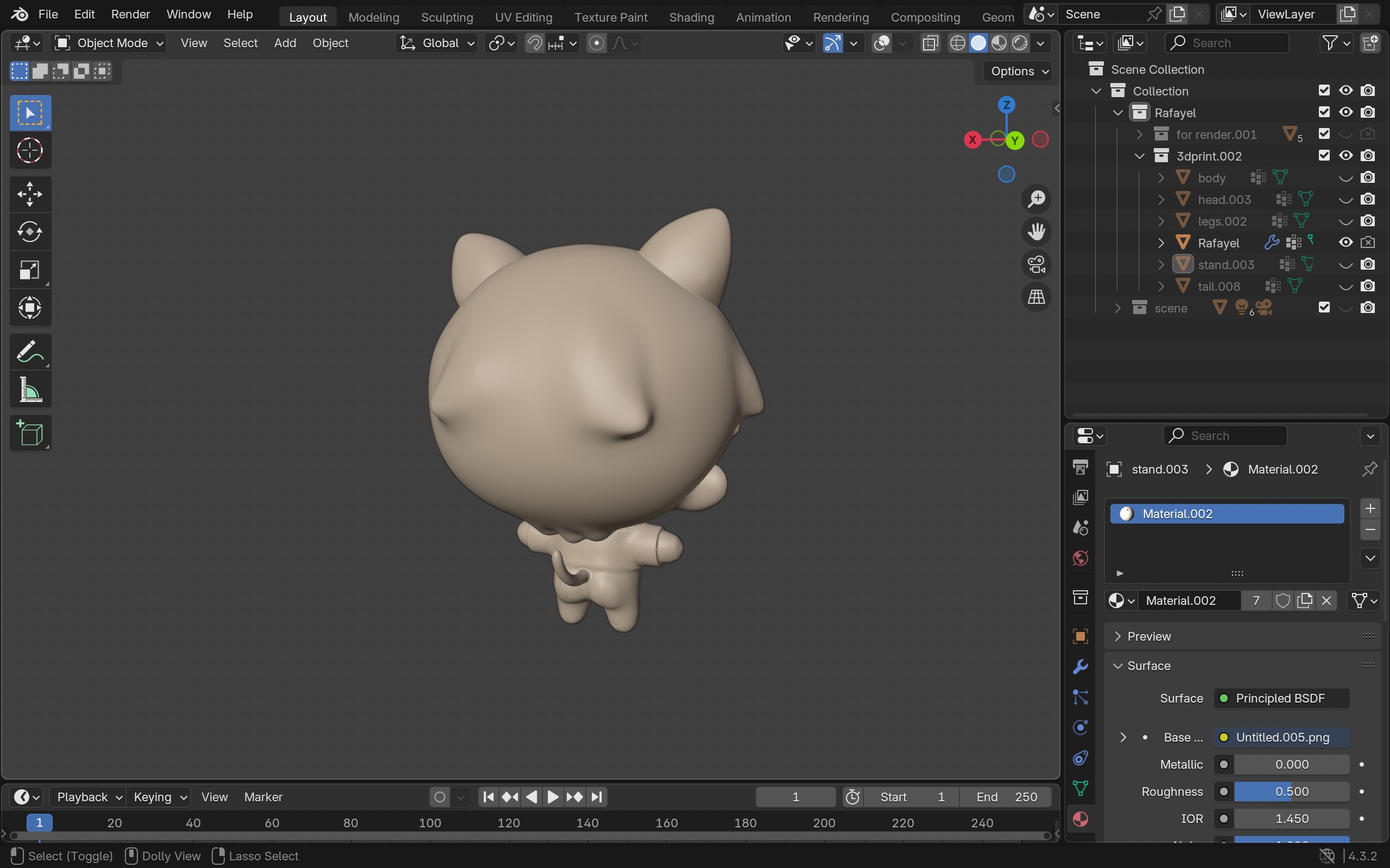 Rafayel Cat Love and Deepspace 3d print model printable 3D print model_8