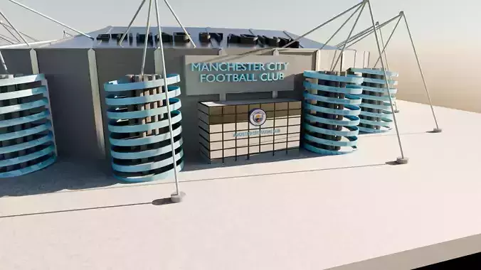 Etihad Stadium - Manchester City 3D print model