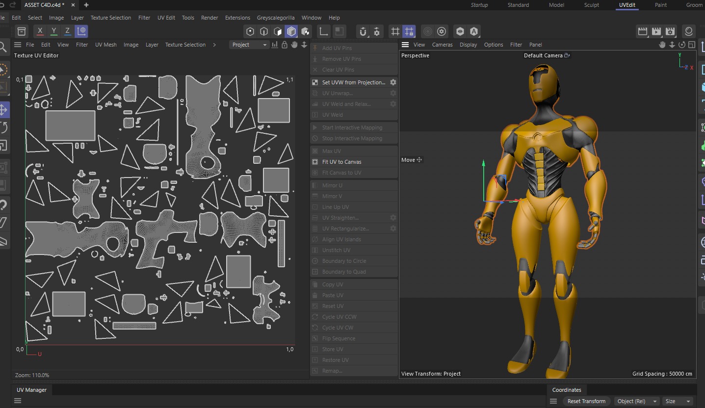 ANDROID CYBER ROBOT 3D model_10