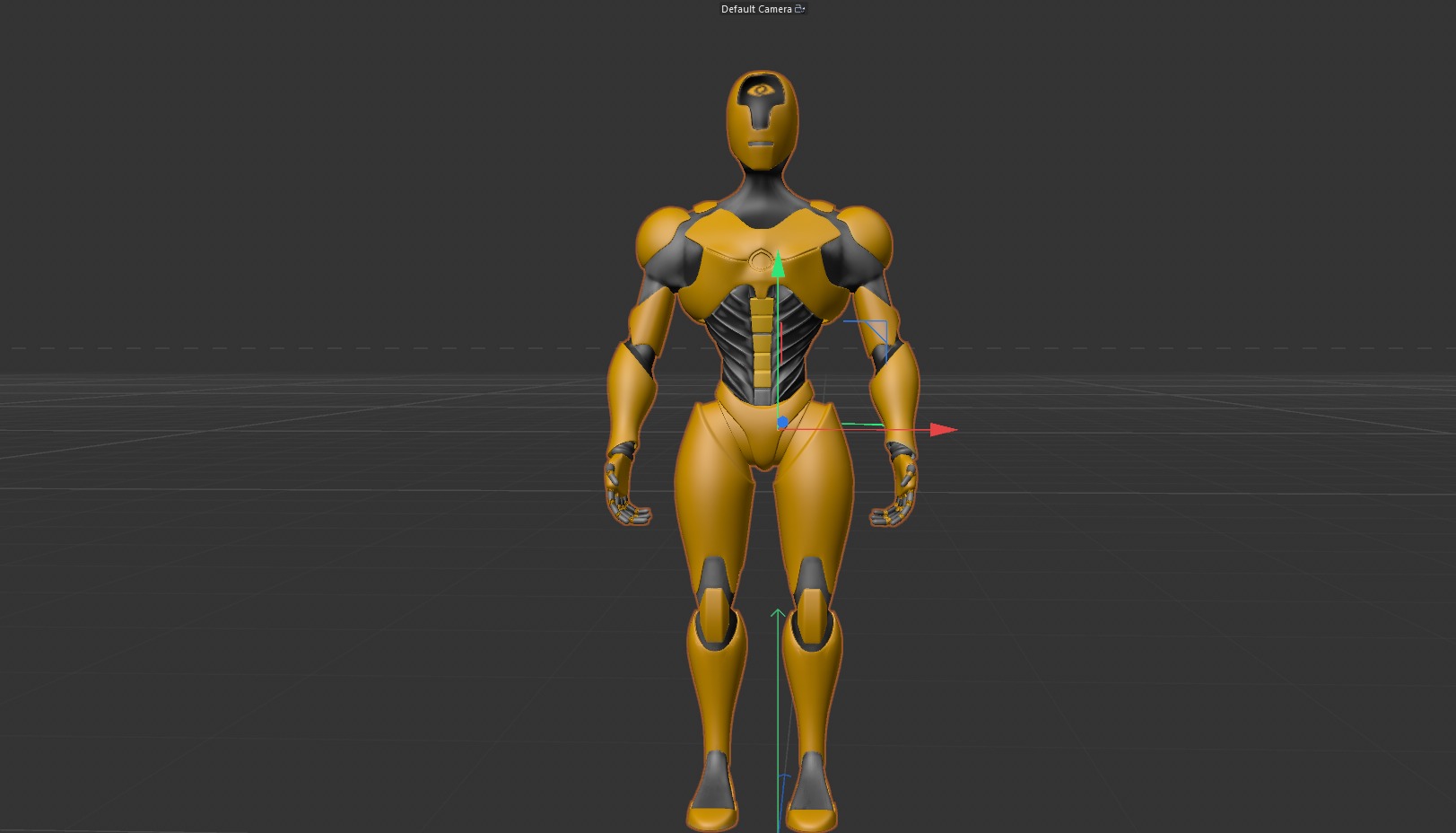 ANDROID CYBER ROBOT 3D model_8