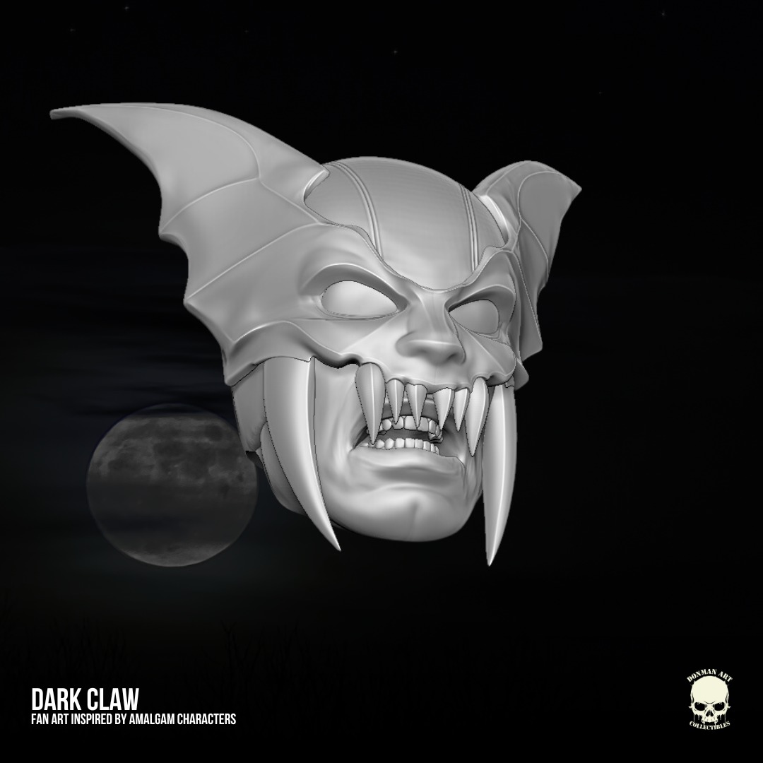 Dark Claw Fan Art 3D printable for action figures 3D print model_7