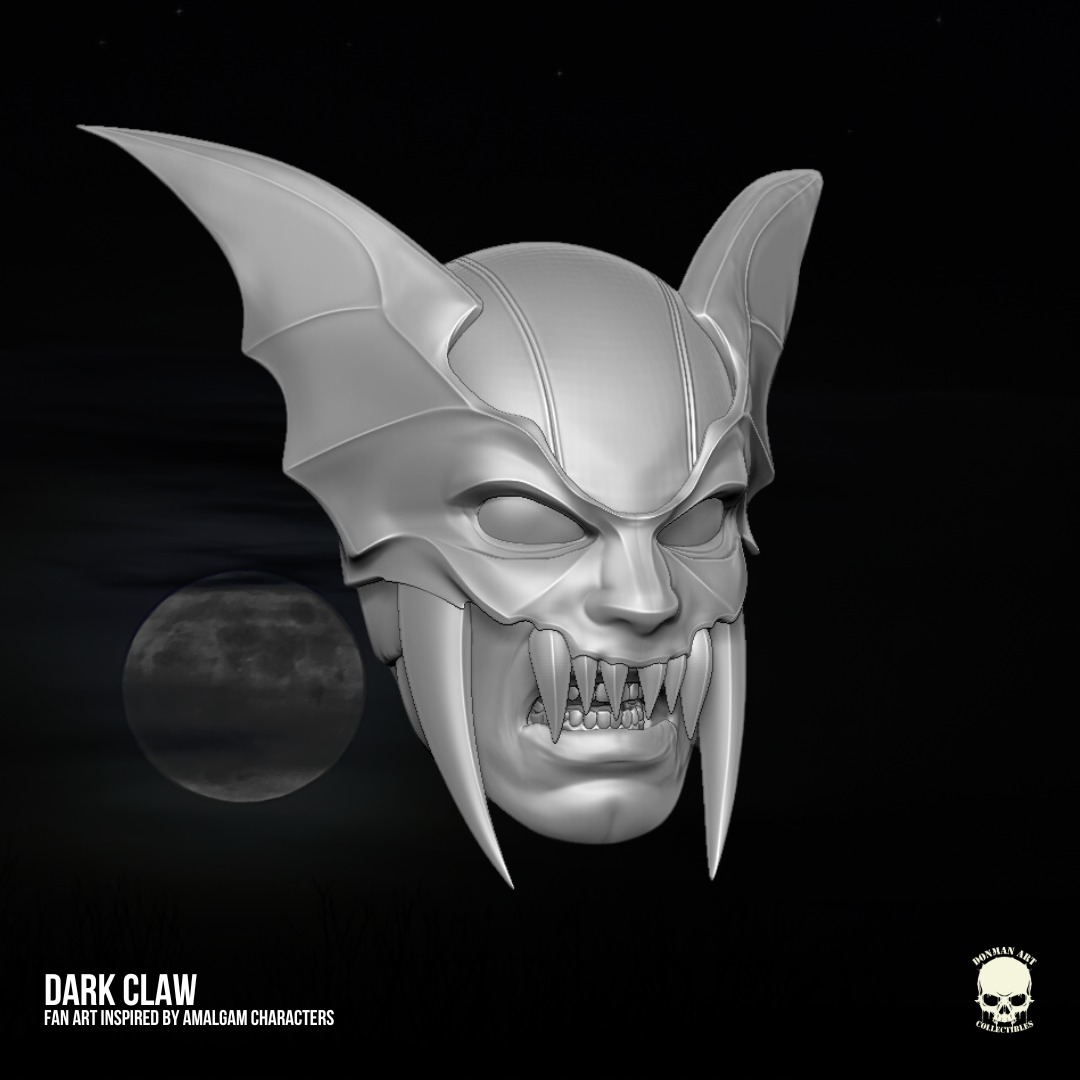 Dark Claw Fan Art 3D printable for action figures 3D print model_17