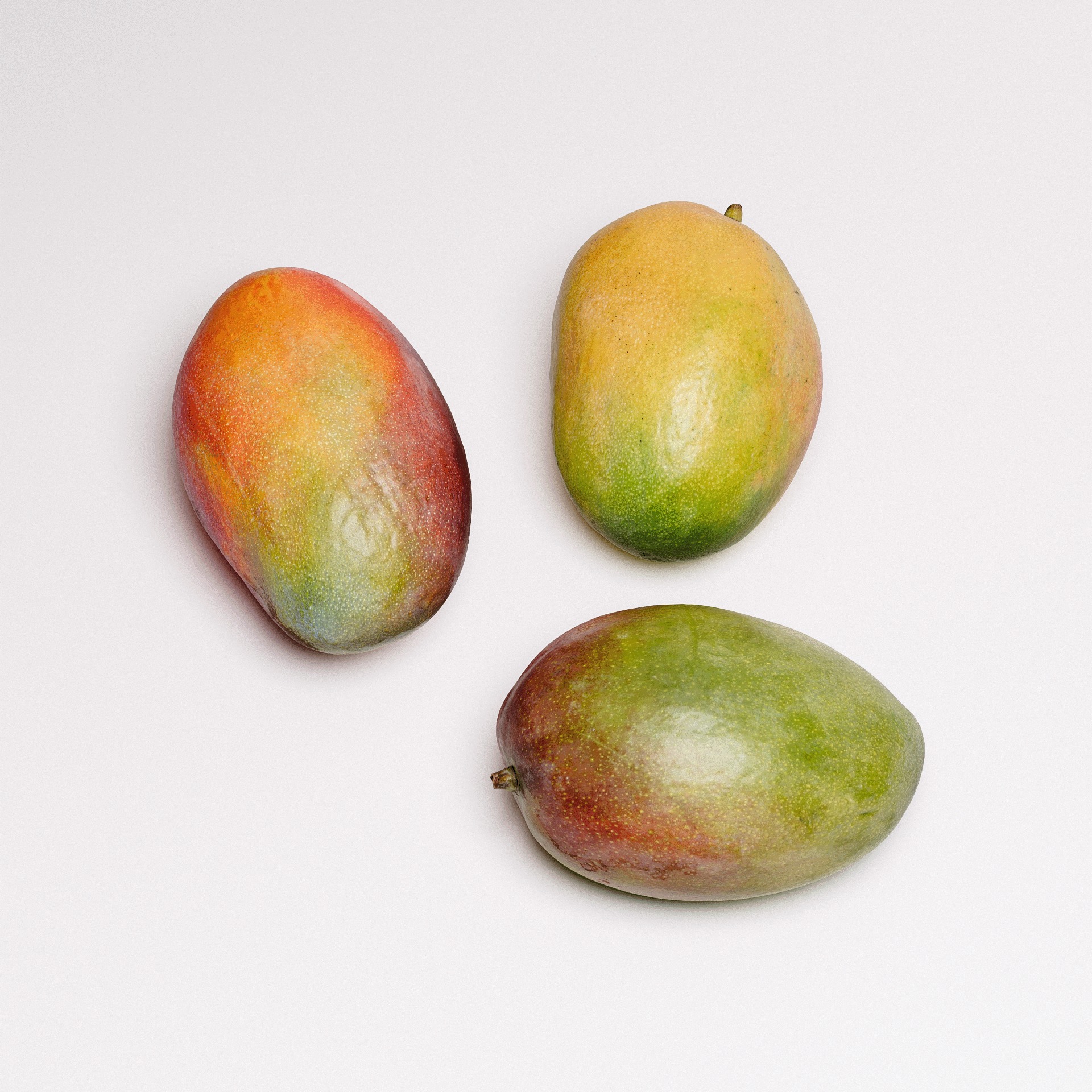 Mango Set 01 Low-poly 3D model_2