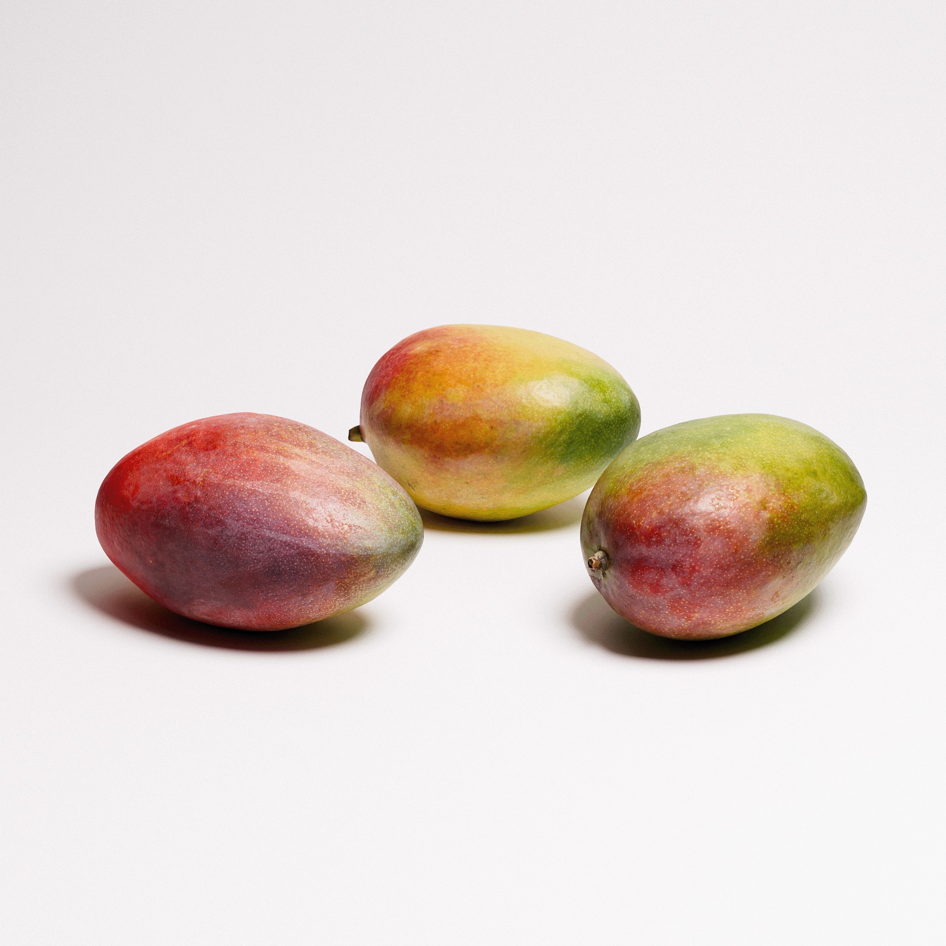 Mango Set 01 Low-poly 3D model_4